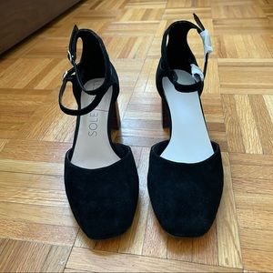 Sole Society Black Heels Size 6 Women.
